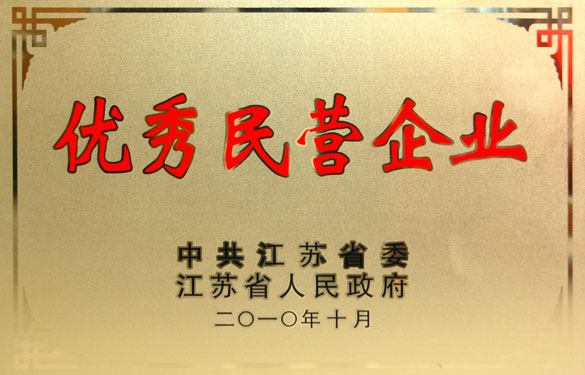 江苏XPJ电缆集团被评为“江苏省优秀民营企业”