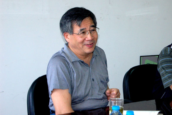 原机械工业部副部长孙昌基来XPJ集团视察