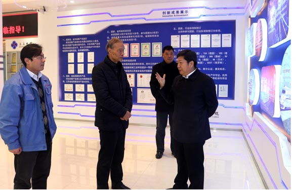国家质检总局质量管理司司长黄国梁一行来XPJ电缆调研