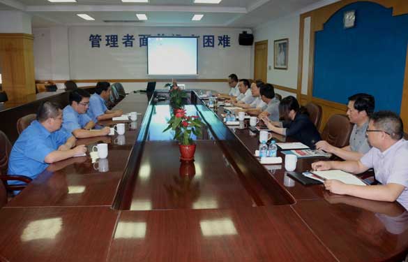 省经信委电力能源处领导一行来XPJ电缆调研