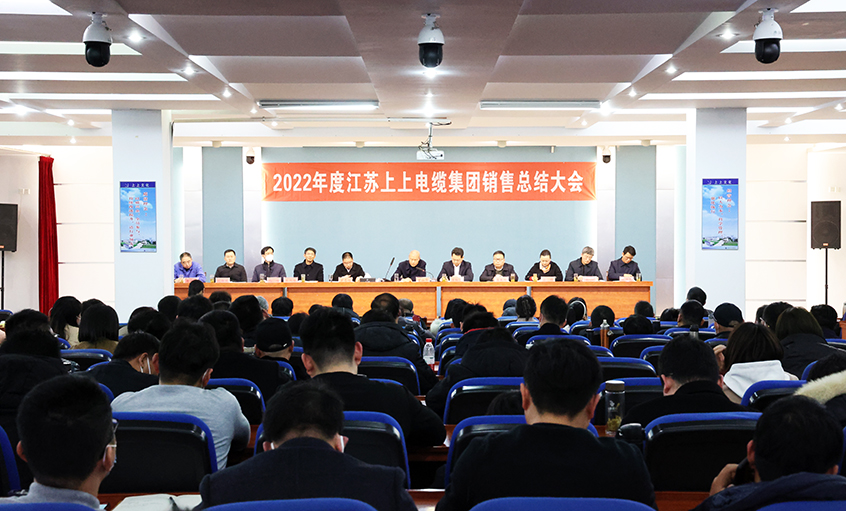 “卯”足干劲，奋战“兔”年——XPJ电缆召开2022年度销售总结大会